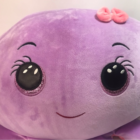 Ty Purple Plush Stuffed Animal Octavia Octopus Squishy Beanie 10" - Picture 5 of 12